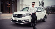 Diễn viên Việt Anh cá tính bên Honda CR-V bản đặc biệt