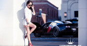 Người đẹp đọ dáng với Bugatti Veyron