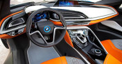 Tận mắt ngắm "siêu xe xanh" BMW I8 Concept Spyder