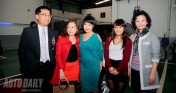 Mỹ Linh tham dự lễ khai trương showroom Luxgen