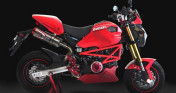 Honda MSX125 "độ" thành Ducati Monster