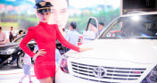 Người đẹp triển lãm ôtô Việt Nam 2013